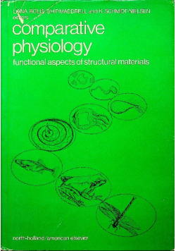 Comparative Physiology functional aspects of structural materials