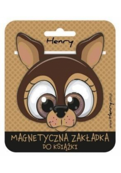 Zakładka magnetyczna. Pies