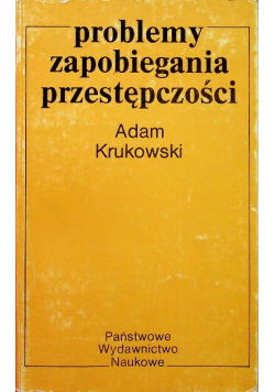 Problemy zapobiegania przestępczości