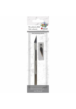 Nóż modelarski Hobby 146mm +2 wymienne ostrza