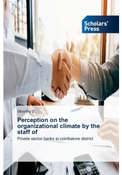 Perception on the organizational climate by the staff of