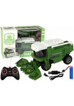 Kombajn R/C zielony 29cm