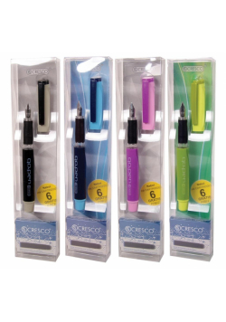 Pióro wieczne Go Pen Colors + 6 naboi mix