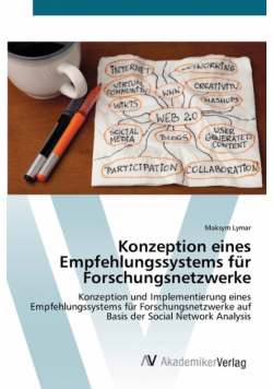 Konzeption eines Empfehlungssystems für Forschungsnetzwerke