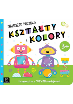 Książeczka z dużymi naklejkami 3+