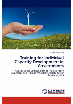 Training for Individual Capacity Development in Governments