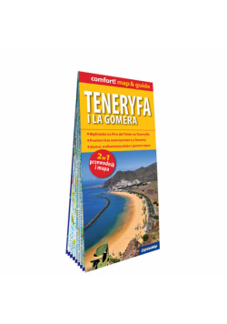 Teneryfa i La Gomera; laminowany map&guide (2w1: przewodnik i mapa)