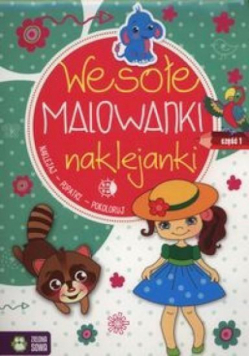 Wesołe malowanki naklejanki 1