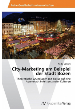 City-Marketing am Beispiel der Stadt Bozen