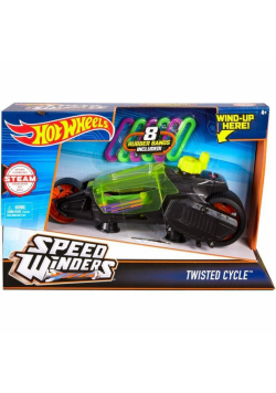 Hot Wheels Autonakręciaki Twisted Cycle czarny