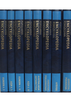 Popularna encyklopedia powszechna 8 tomów