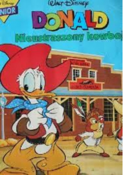 Walt disney Donald nieustraszony kowboj