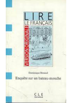 Version Originale Lire Le Francais Enquete sur un bateau mouche