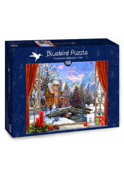 Puzzle 1500 Boże Narodzenie w górach