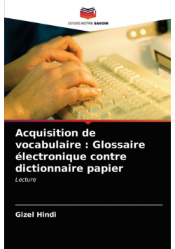 Acquisition de vocabulaire
