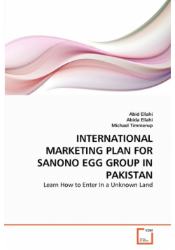 International Marketing Plan For Sanono Egg Group In Pakistan