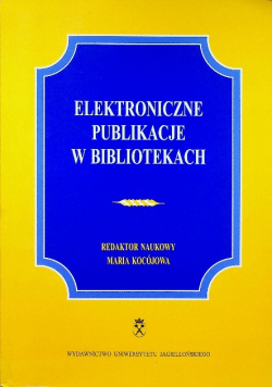 Elektroniczne publikacje w bibliotekach