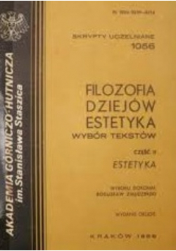 Filozofia dziejów estetyka
