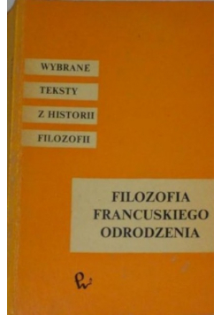 Filozofia francuskiego odrodzenia