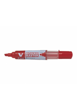 Marker V-board master medium czerwony (10szt)PILOT