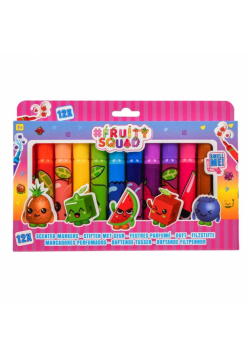 Pachnące pisaki 12 szt. FRUITYSQUAD