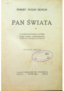 Pan świata  1923 r.