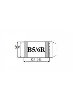 Okładka książkowa regulowana B5/6R (25szt) D&D