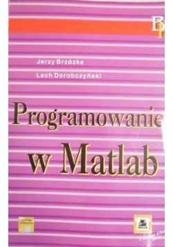 Programowanie w Matlab