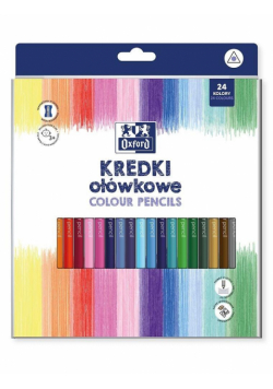 Kredki ołówkowe Regular 24 kolory