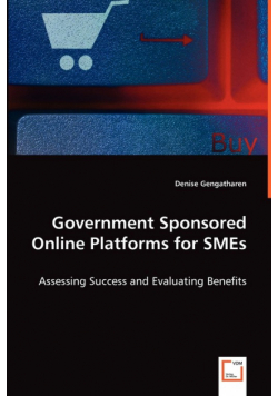 Government Sponsored Online Platforms for SMEs