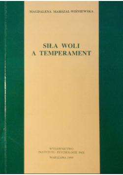 Siła woli a temperament