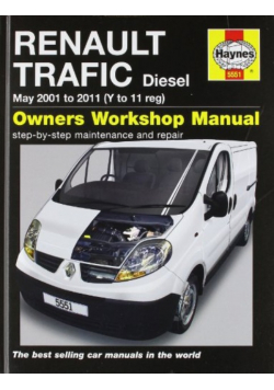 Renault Traffic Diesel Service and Repair Manual 2001 - 2011