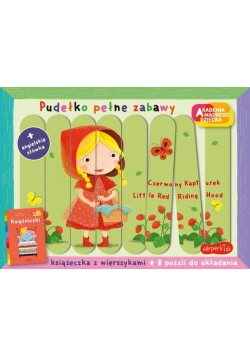 Czerwony Kapturek Akademia mądrego dziecka Pudełko pełne zabawy