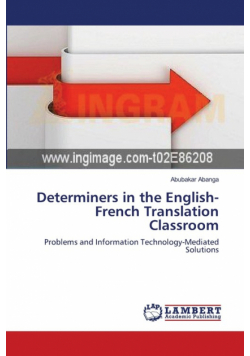 Determiners in the English-French Translation Classroom