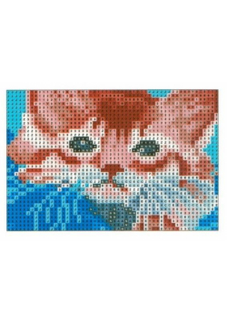 Diamentowa mozaika - Kociak 10x15cm