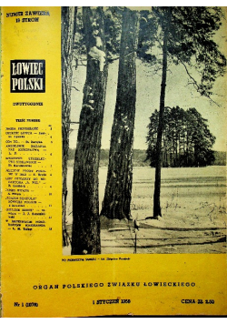 Łowiec Polski 24 numery 1958 r