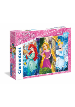 Puzzle 60 Superkolor Księżniczki