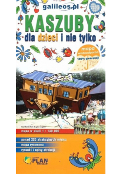 Mapa wodoodoprna - Kaszuby dla dzieci i nie tylko