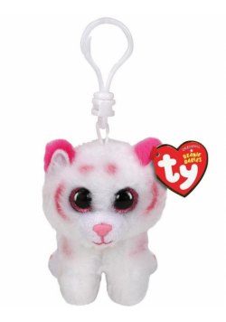 Beanie Boos Tabor - Różowo-biały Tygrys brelok