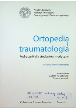 Ortopedia i traumatologia podręcznik dla studentów medycyny