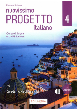 Nuovissimo Progetto italiano 4  Zeszyt ćwiczeń