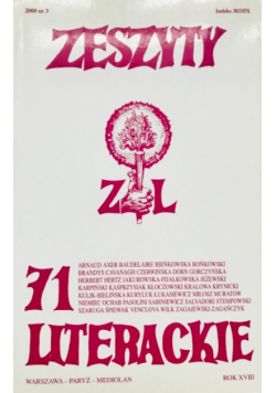 Zeszyty Literackie 71 nr 3 / 2000