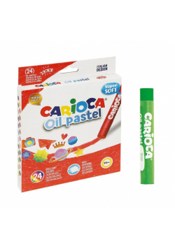 Pastele olejne 24 kolorów CARIOCA