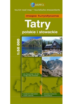 Mapa Turystyczna EuroPilot. Tatry br