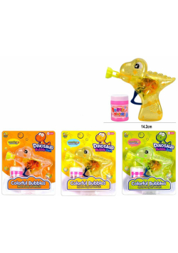 PIstolet na bańki dinozaur MIX