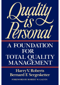 Quality Is Personal