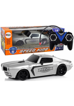 Auto Sportowe R/C 1:18 srebrne Champion