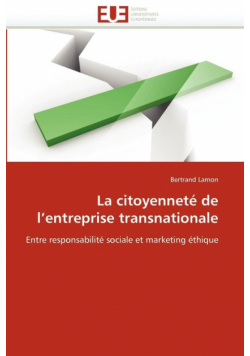 La citoyenneté de l entreprise transnationale