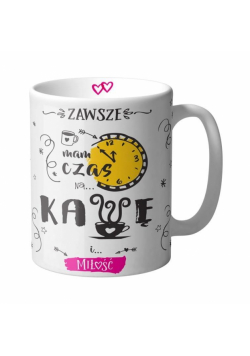 Kubek Q 608 Czas na kawę i miłość