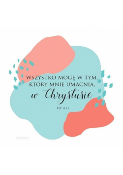 Podstawka korkowa - Wszystko mogę PLAMA
